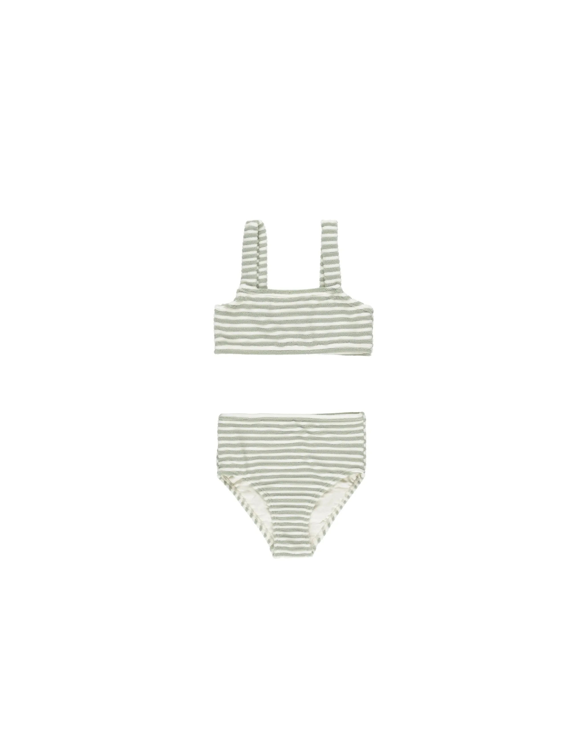 RYLEE   CRU Brently Bikini || Sage Stripe