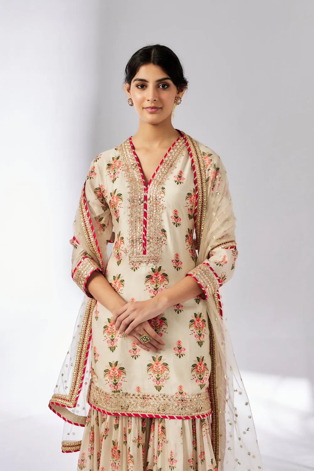 Sadhna Sharara Set