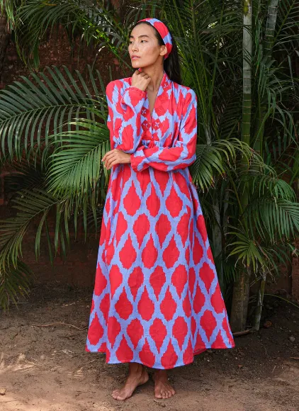 Sandalwood Dress, Flame