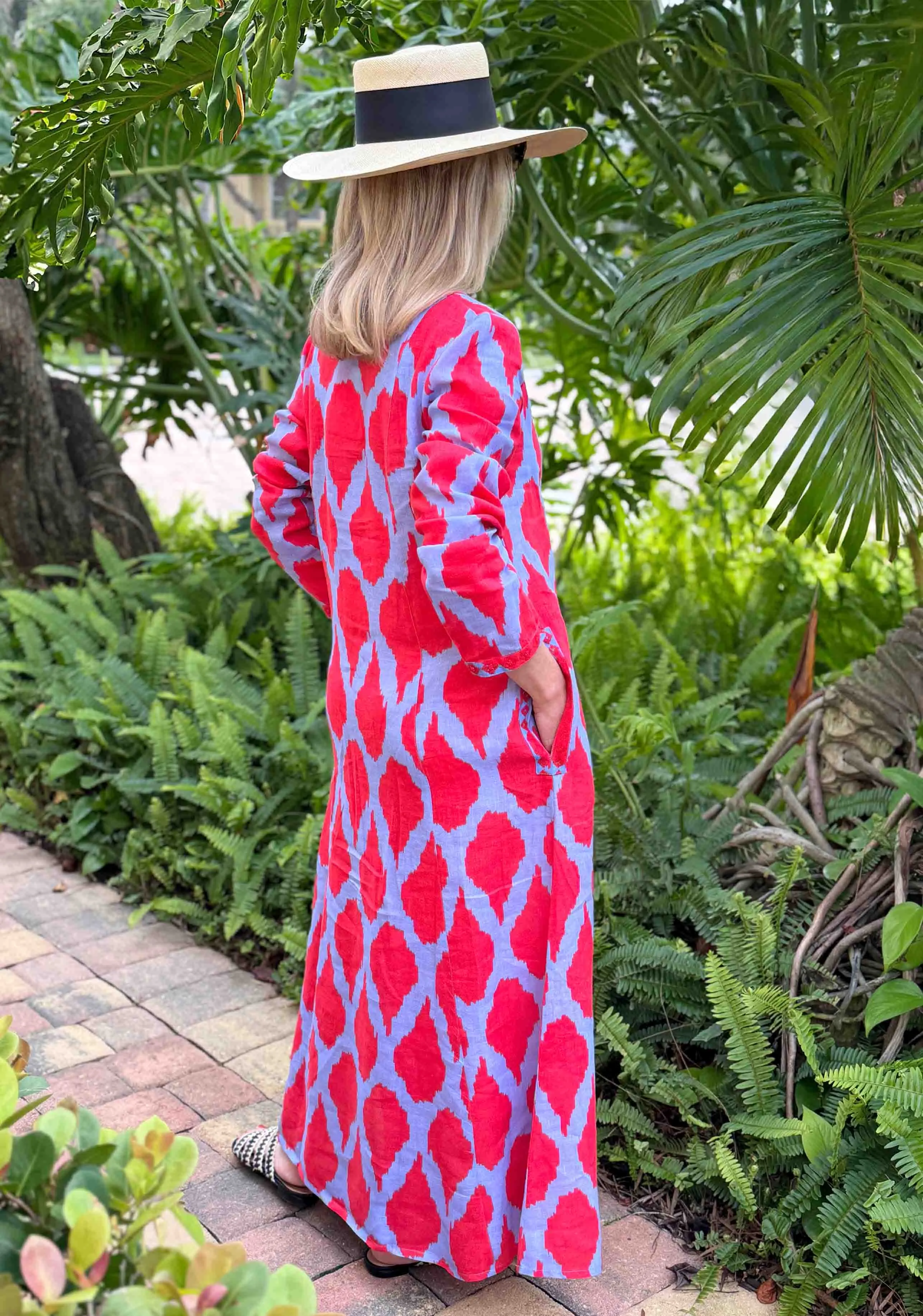 Sandalwood Dress, Flame