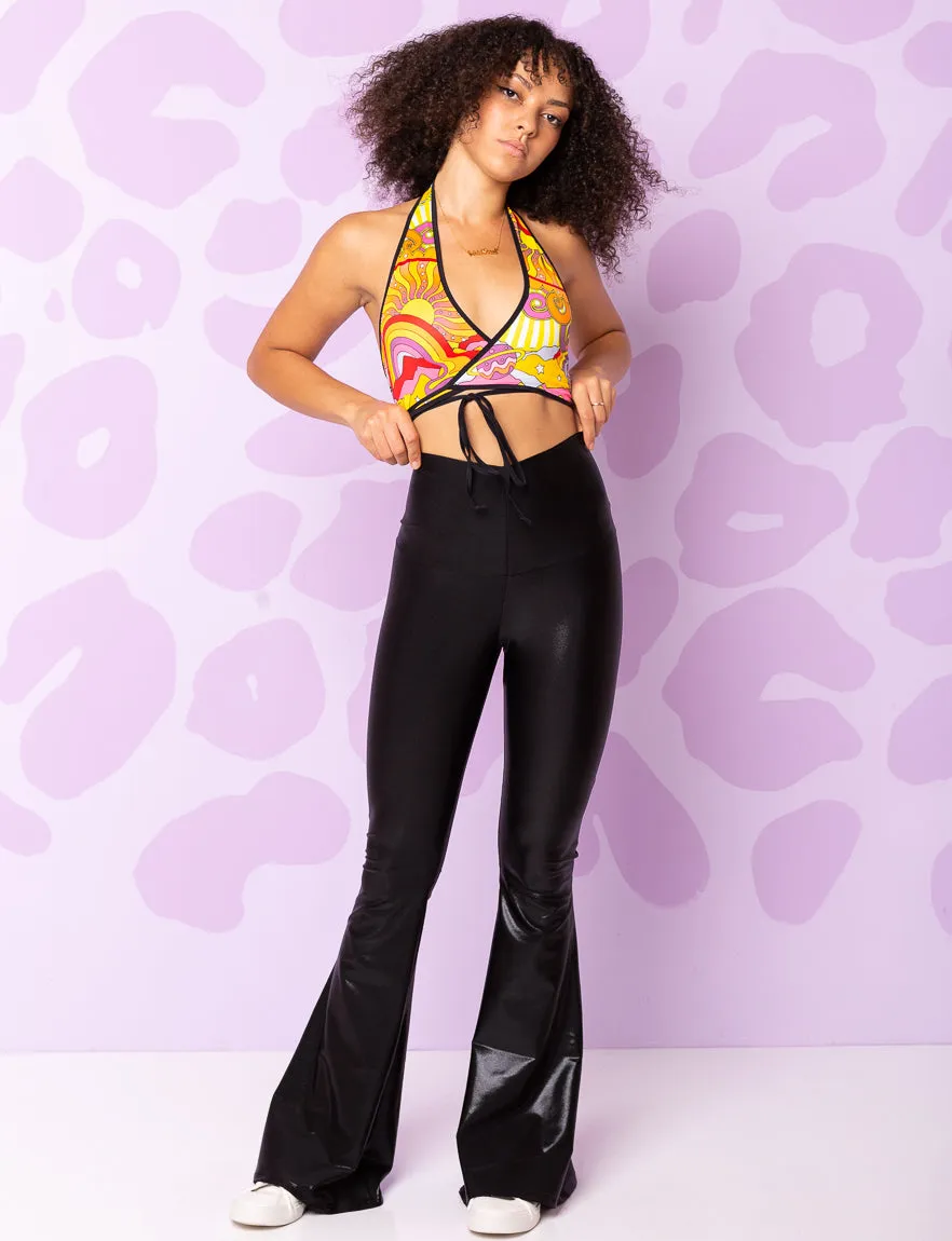 Sandy High Waisted Flares