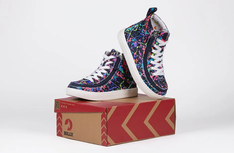 Sasha Splatter BILLY Classic Lace High Tops