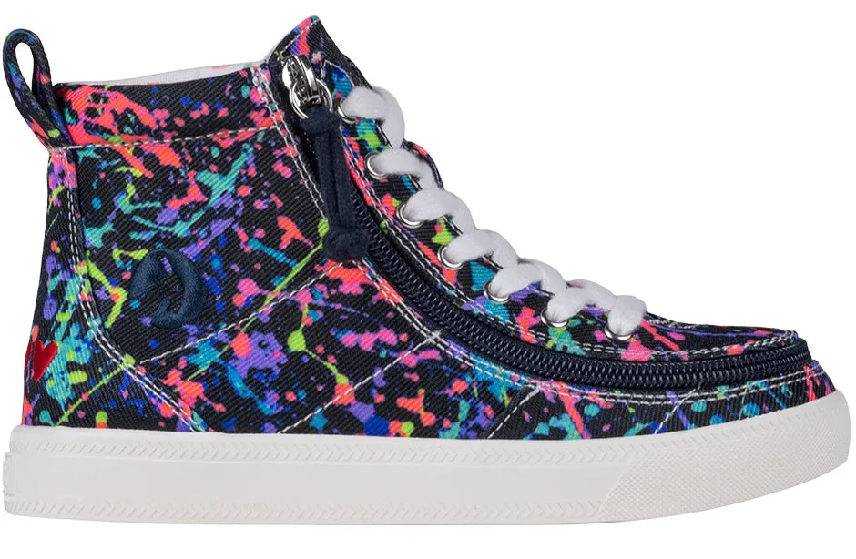 Sasha Splatter BILLY Classic Lace High Tops