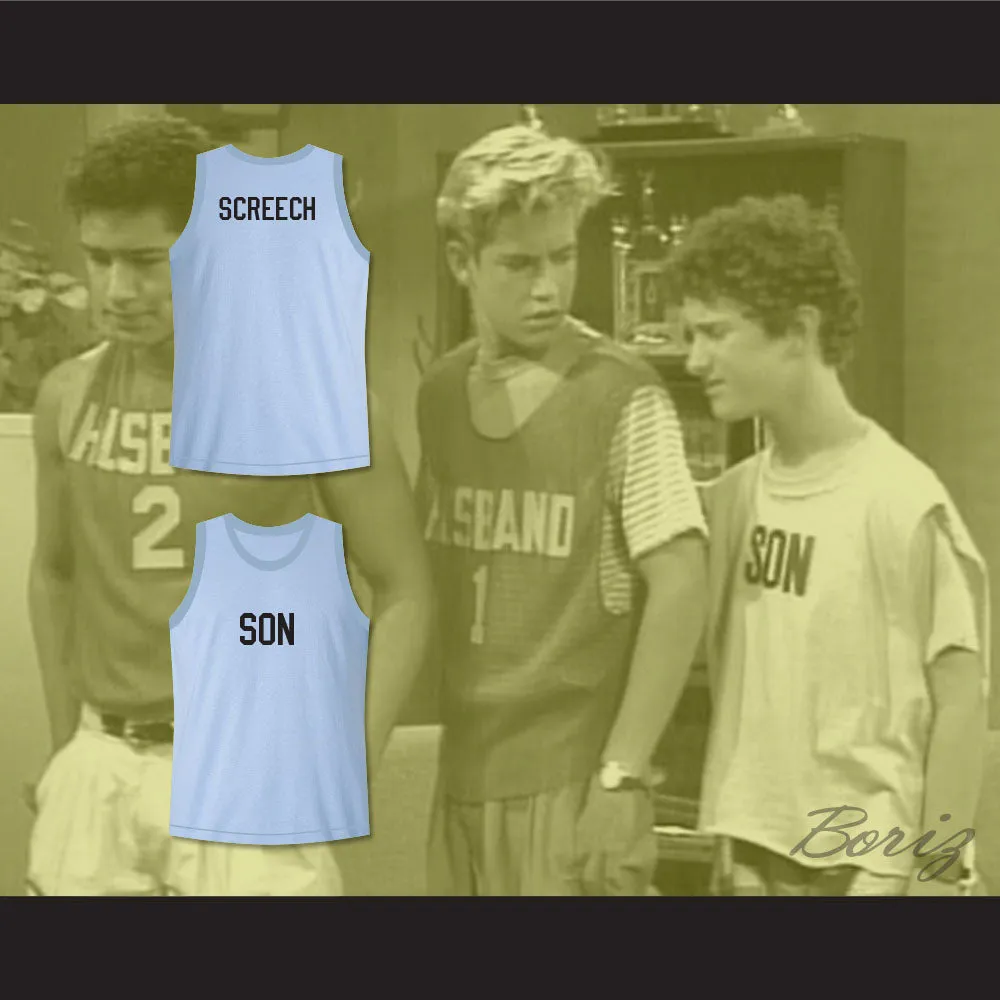 Saved By The Bell Screech Son Basketball Jersey Family Roleplay