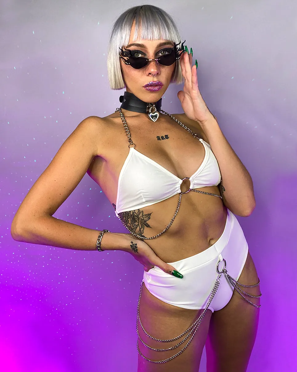 Say A Prayer Cascading Chain High Waist Bottoms