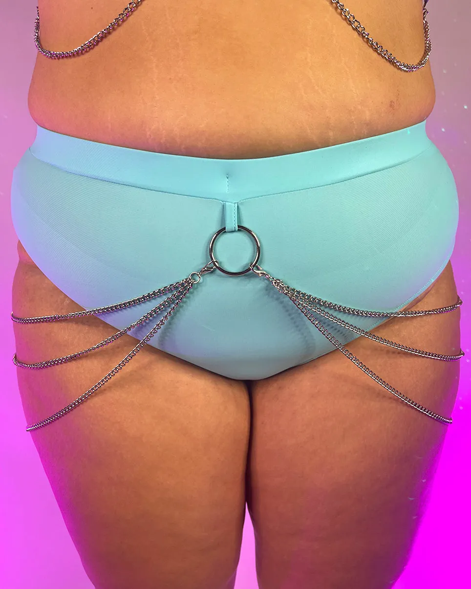 Say A Prayer Cascading Chain High Waist Bottoms