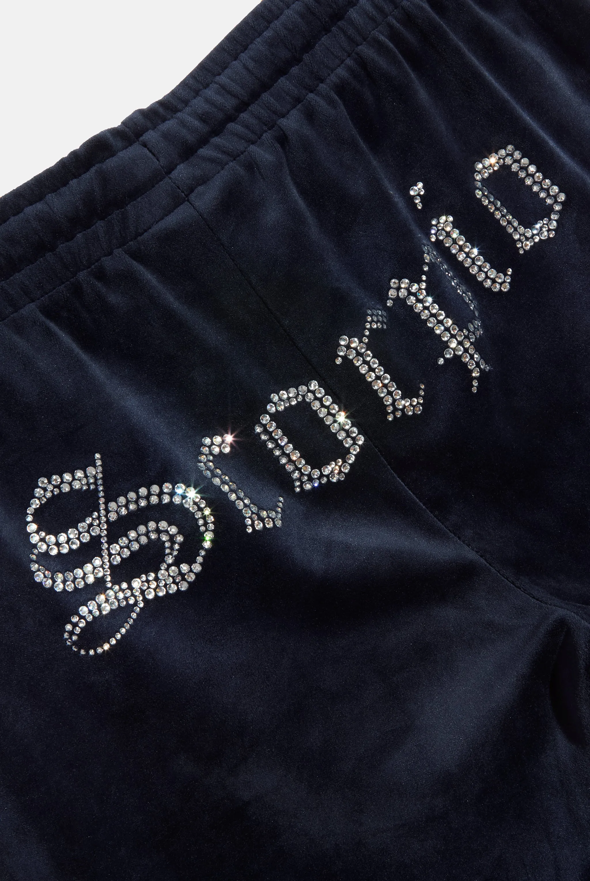 'SCORPIO' NIGHT SKY VELOUR DIAMANTÉ TRACKSUIT BOTTOM