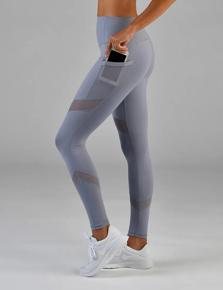 Sculpt Legging: Silver Bullet