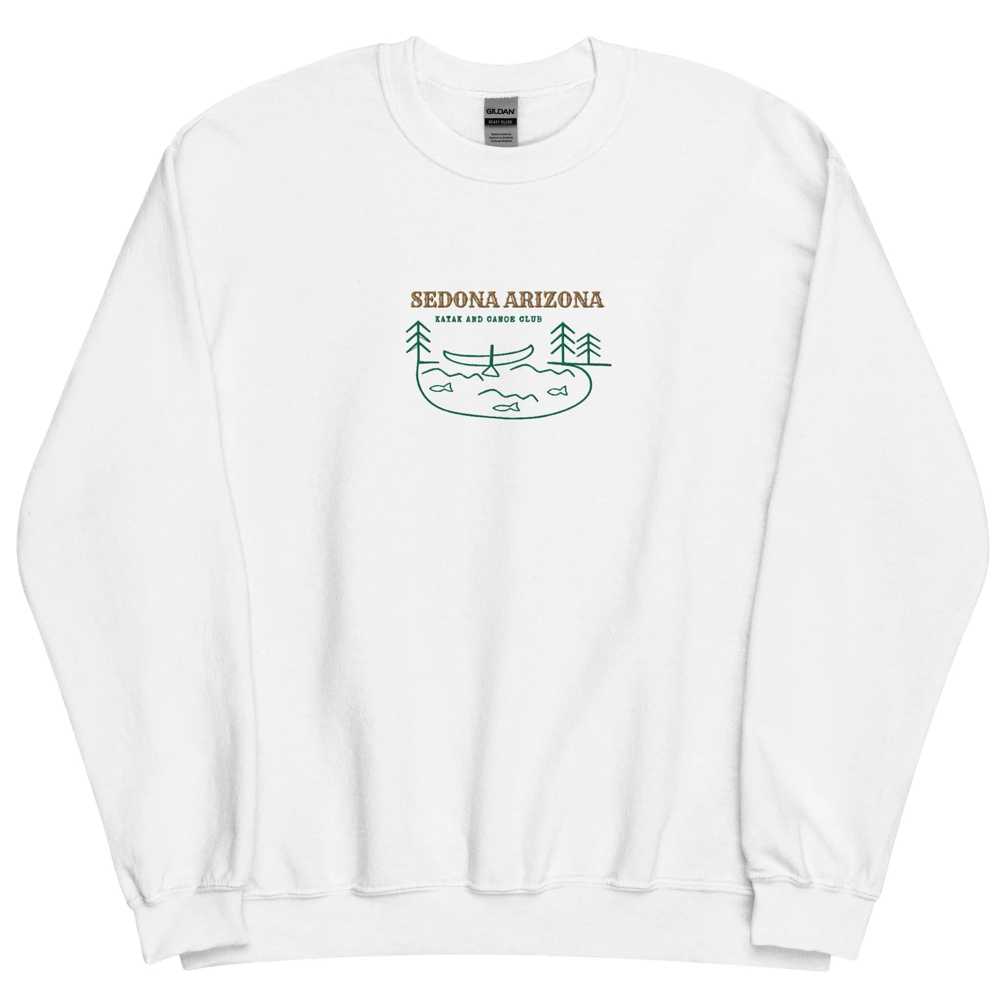 Sedona Arizona Kayak & Canoe Club Embroidered Unisex Sweatshirt