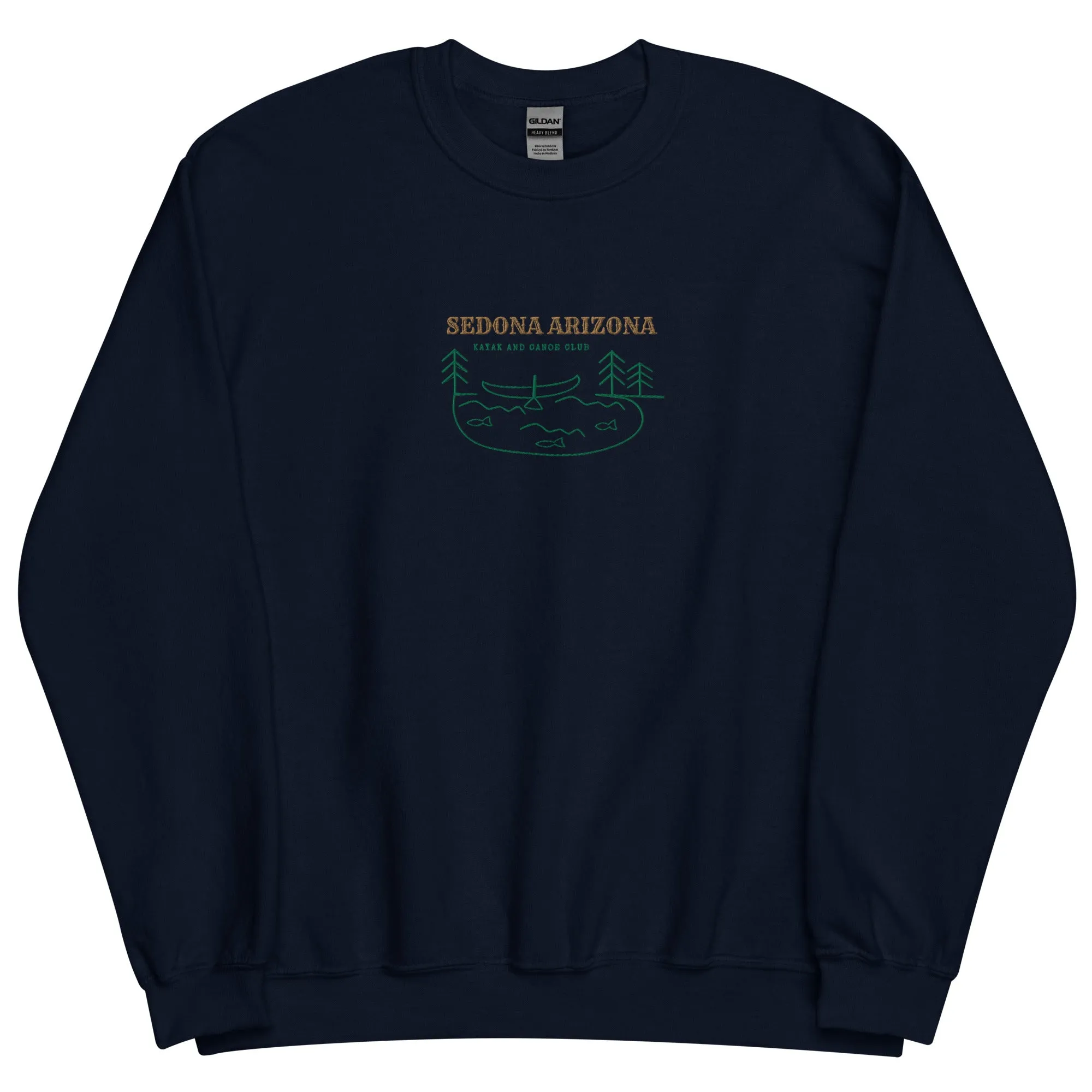 Sedona Arizona Kayak & Canoe Club Embroidered Unisex Sweatshirt