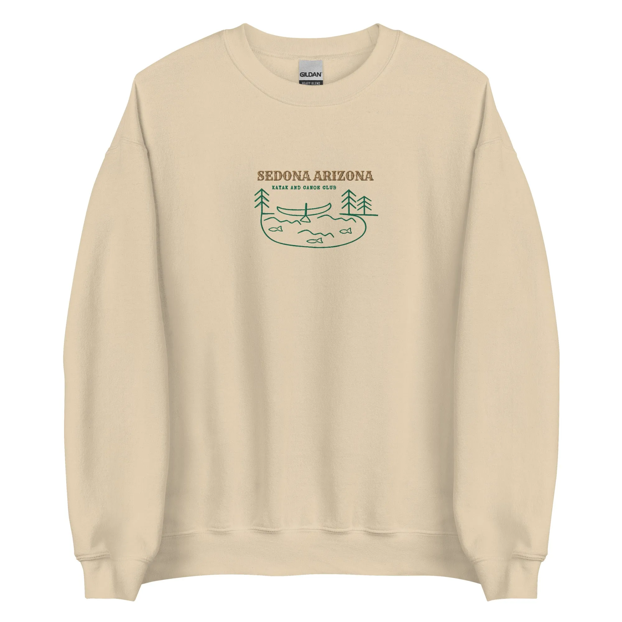 Sedona Arizona Kayak & Canoe Club Embroidered Unisex Sweatshirt