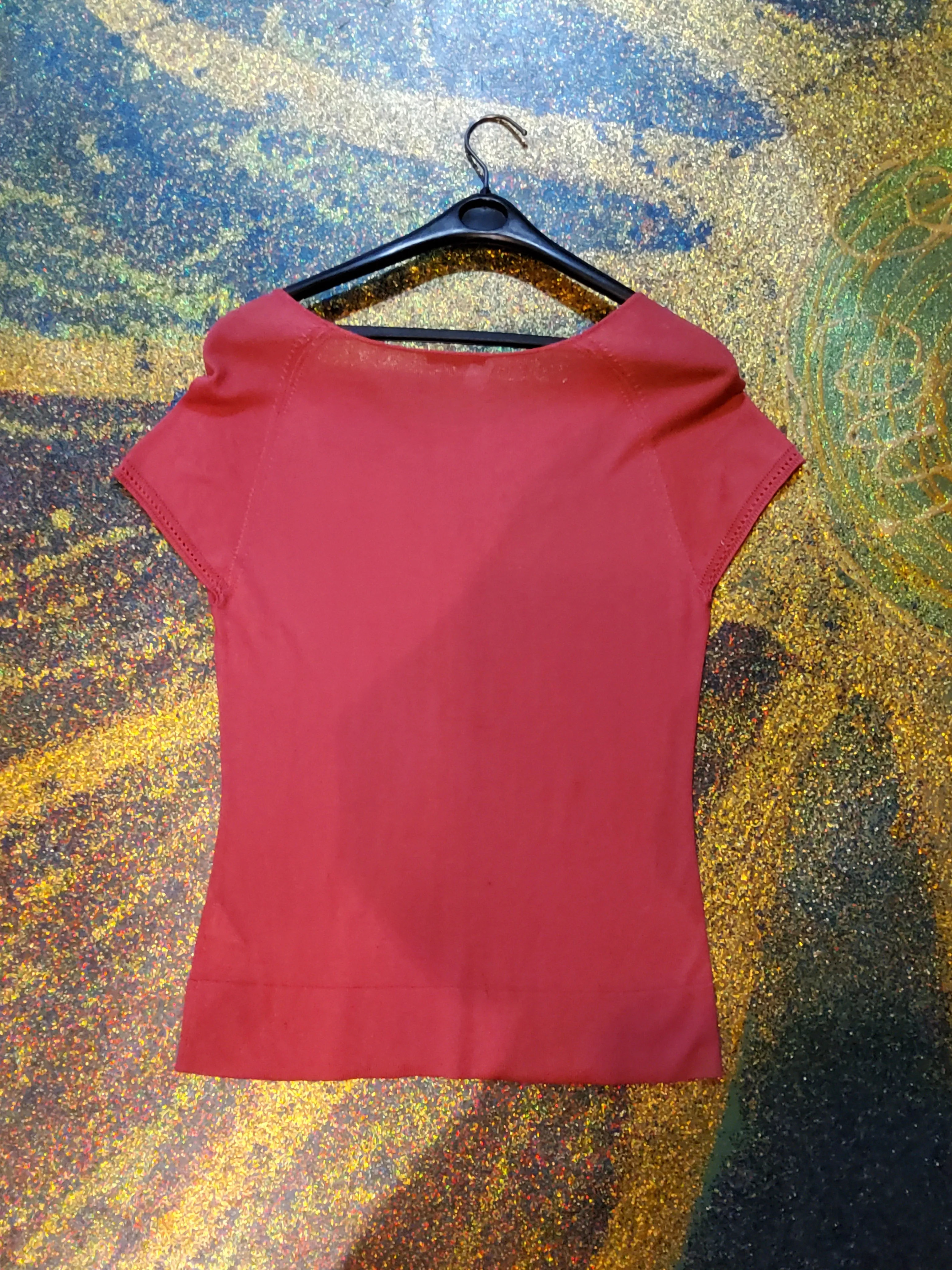 Sequin embroidered top