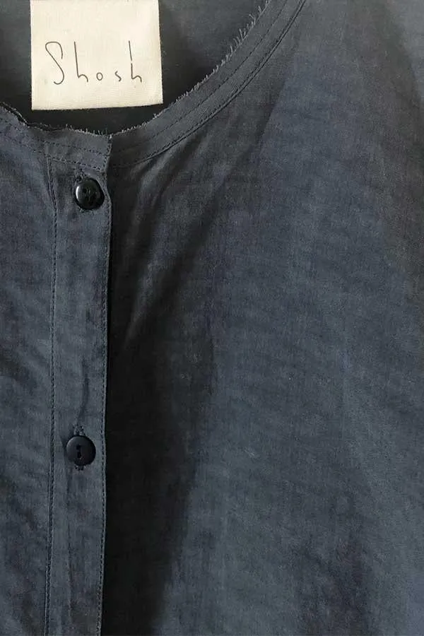 Shosh Linen Blend Big Pocket Tunic