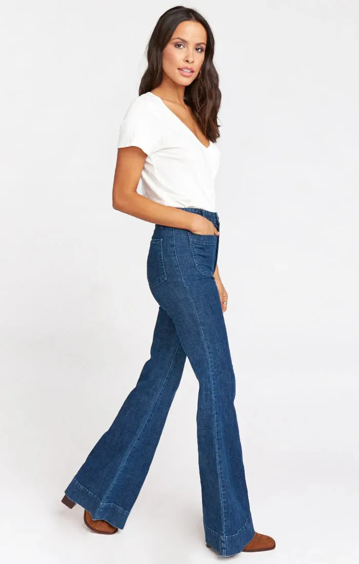 Show Me Your Mumu | Farrah Trouser Flare {Downpour}