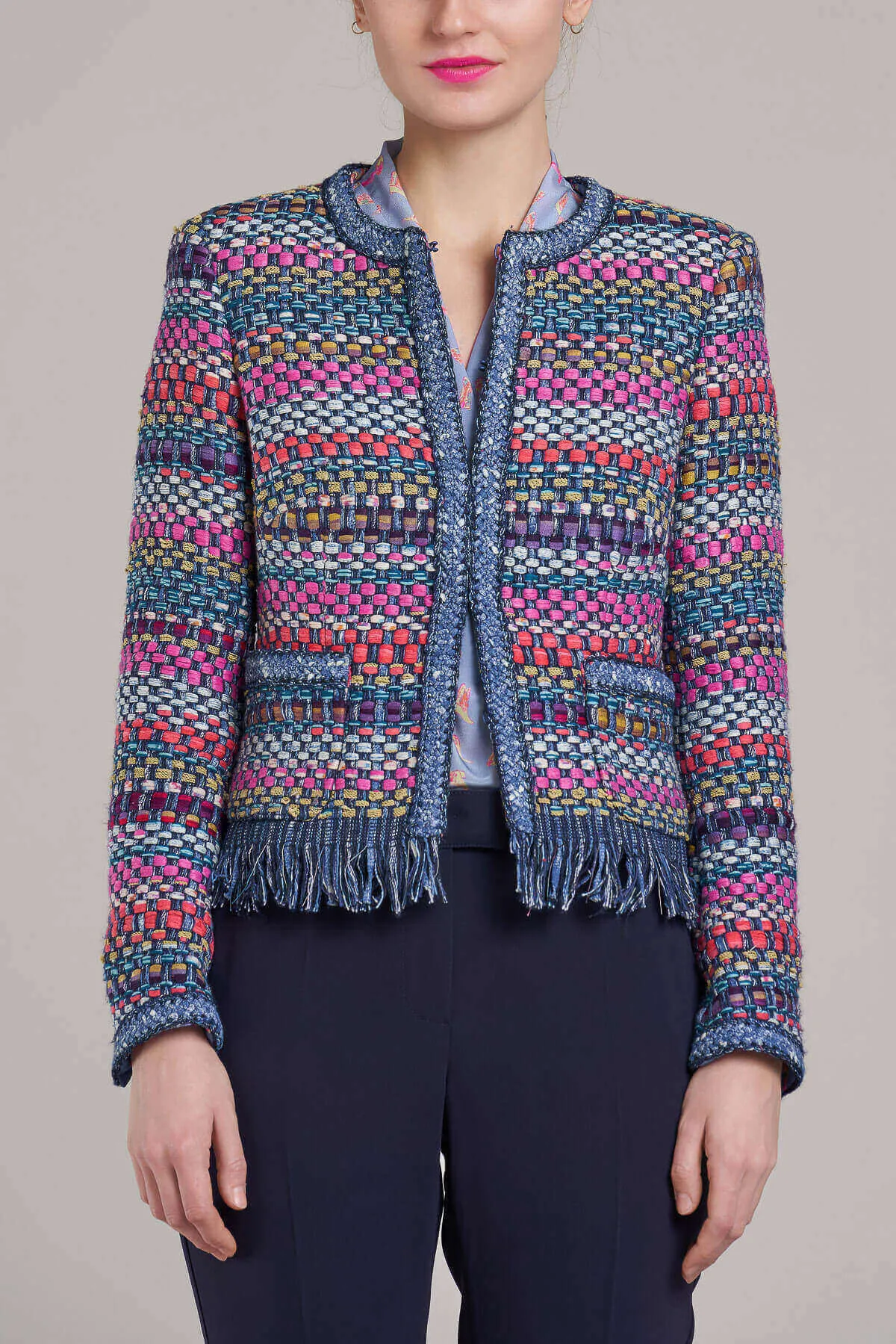 Signature  Maison Common Multicolor Tweed Jacket