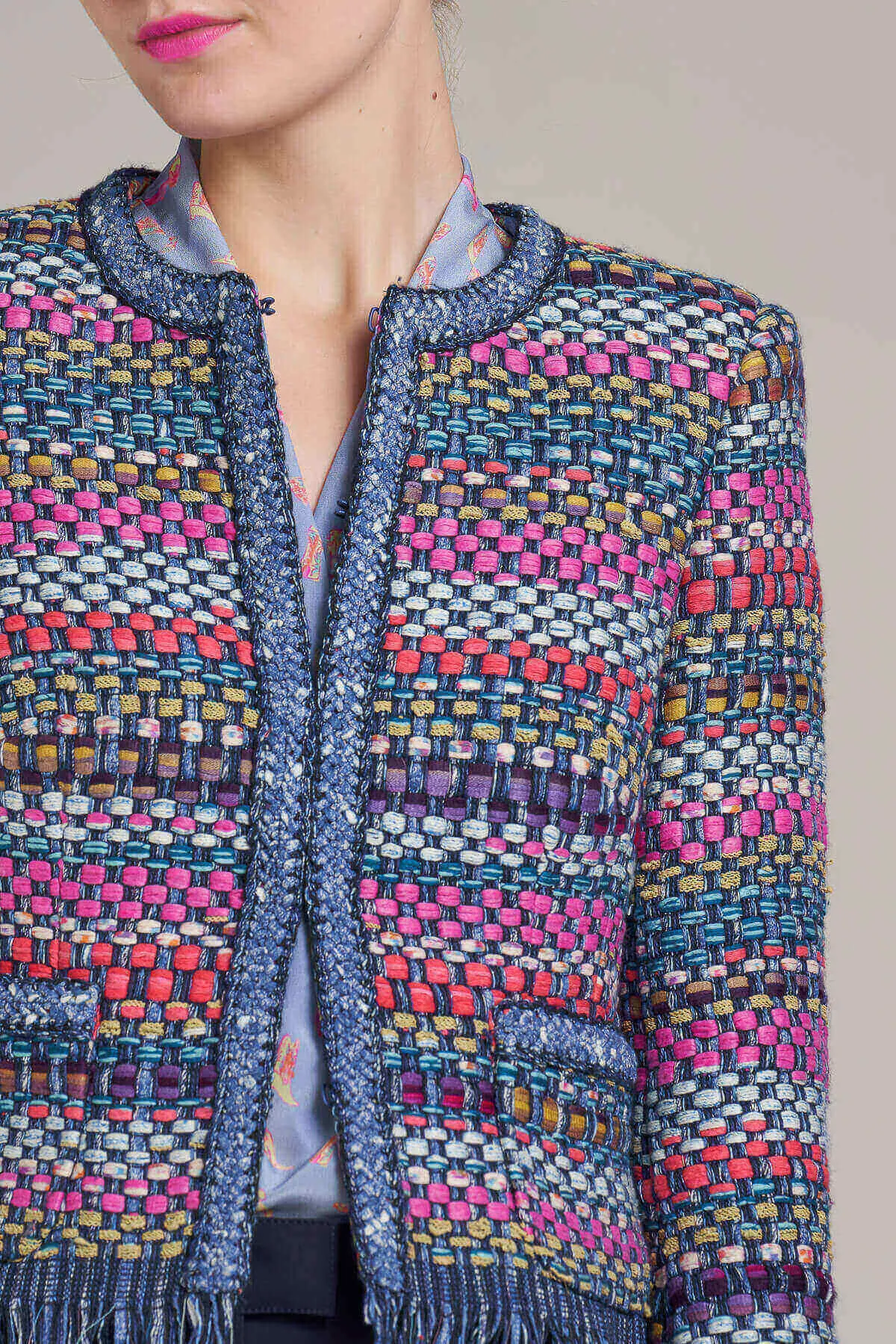 Signature  Maison Common Multicolor Tweed Jacket