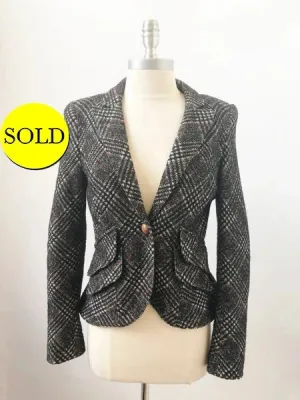 SMYTHE Tweed Blazer Size 8