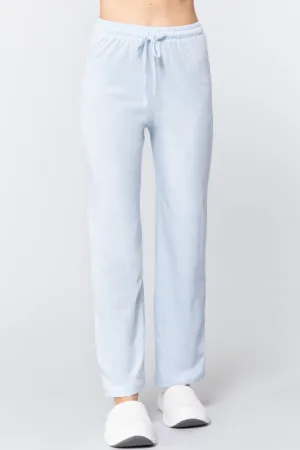 Solid Cotton Pajama Pants