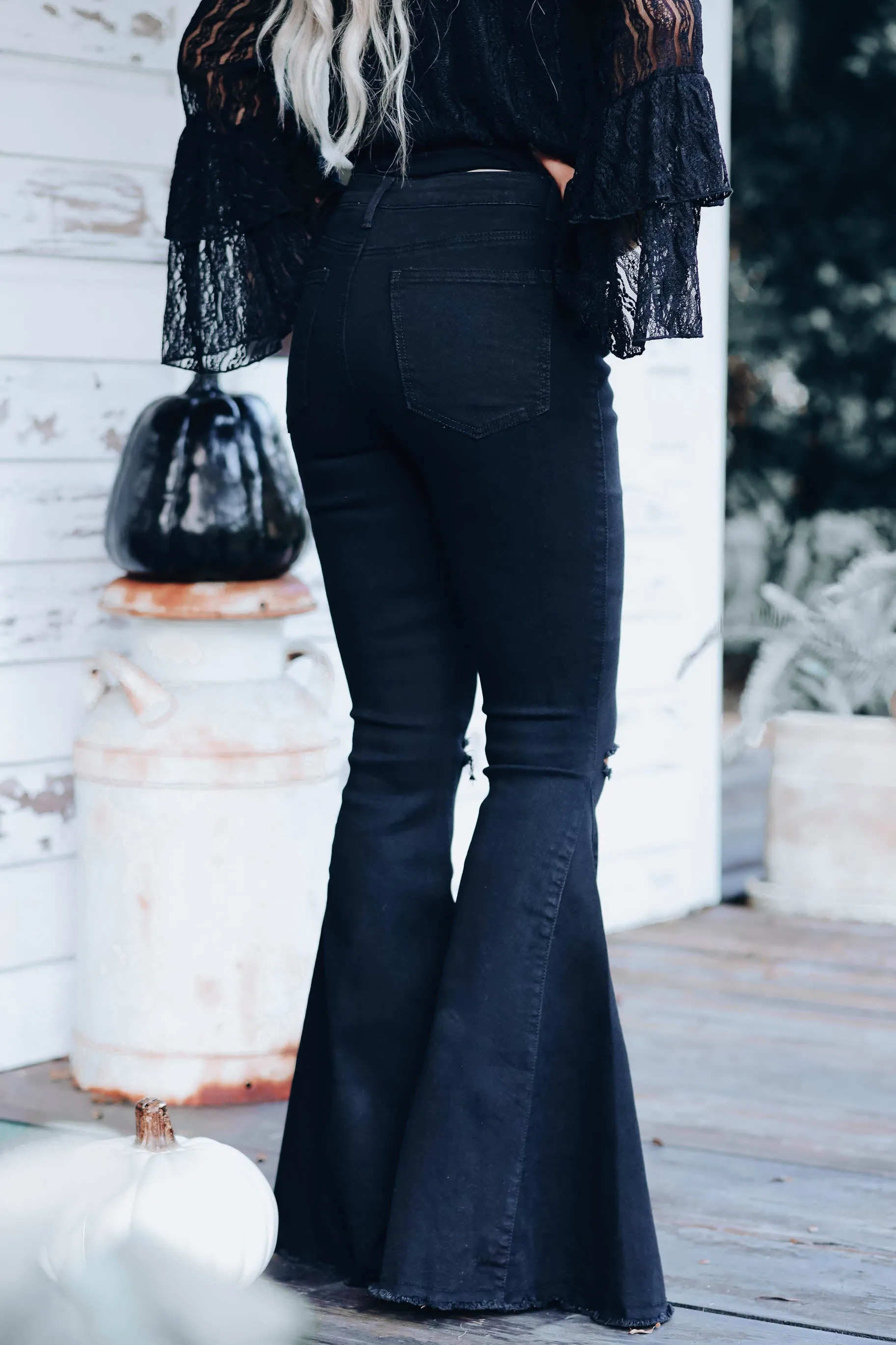 South Of The Border Bell Bottom Jeans