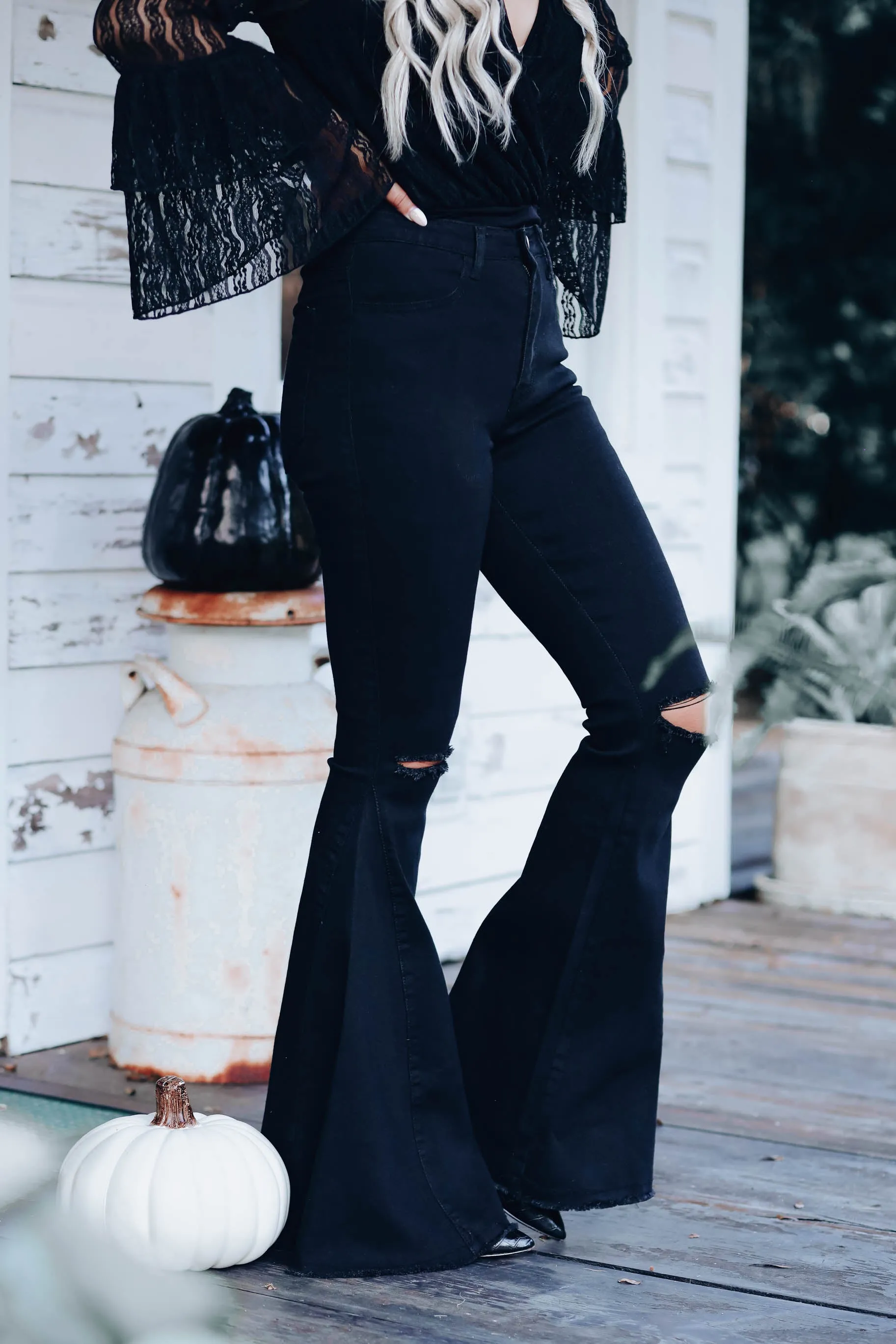 South Of The Border Bell Bottom Jeans