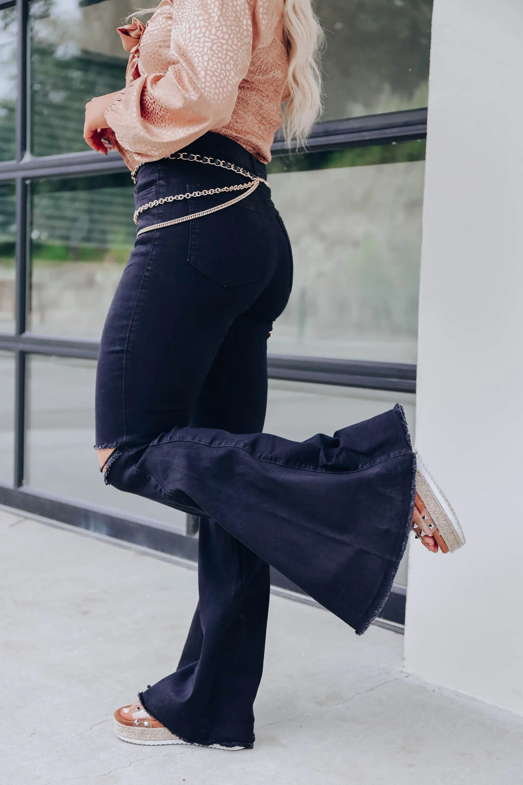 South Of The Border Bell Bottom Jeans