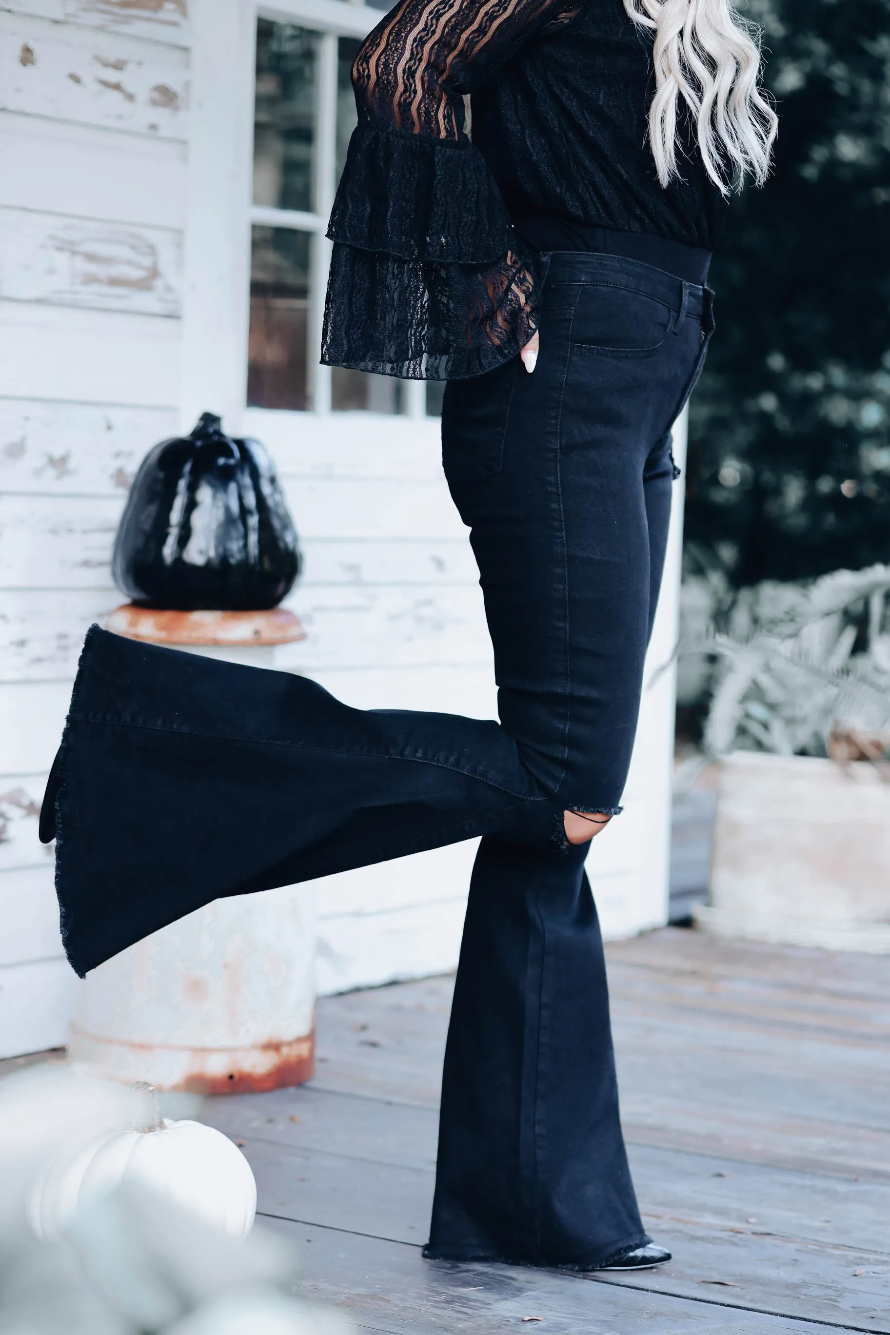 South Of The Border Bell Bottom Jeans