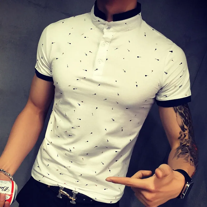Stand Collar 'Instinct' Polo