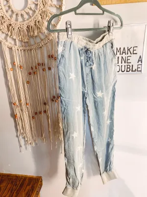 Star Blue Bottoms