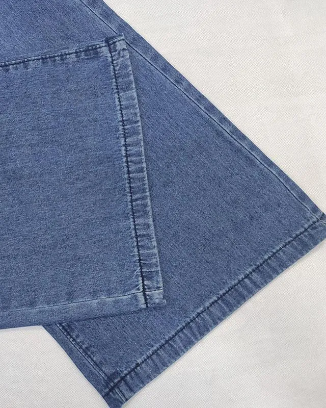 Stunncal Lace Up Flare Jeans