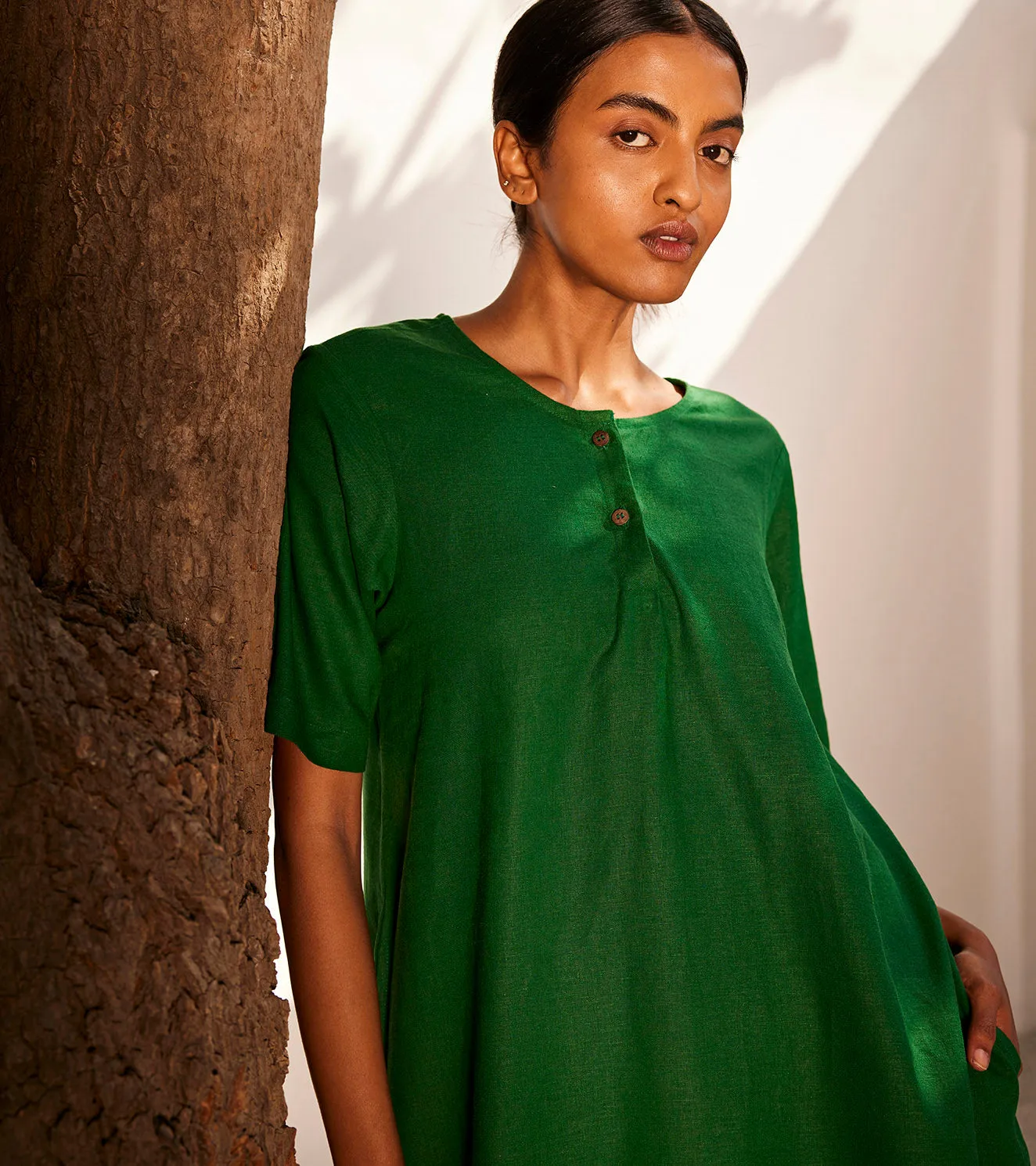Summer Dress Linen-Fashion Edit-Oh Sussana-KW723-Khara Khapas