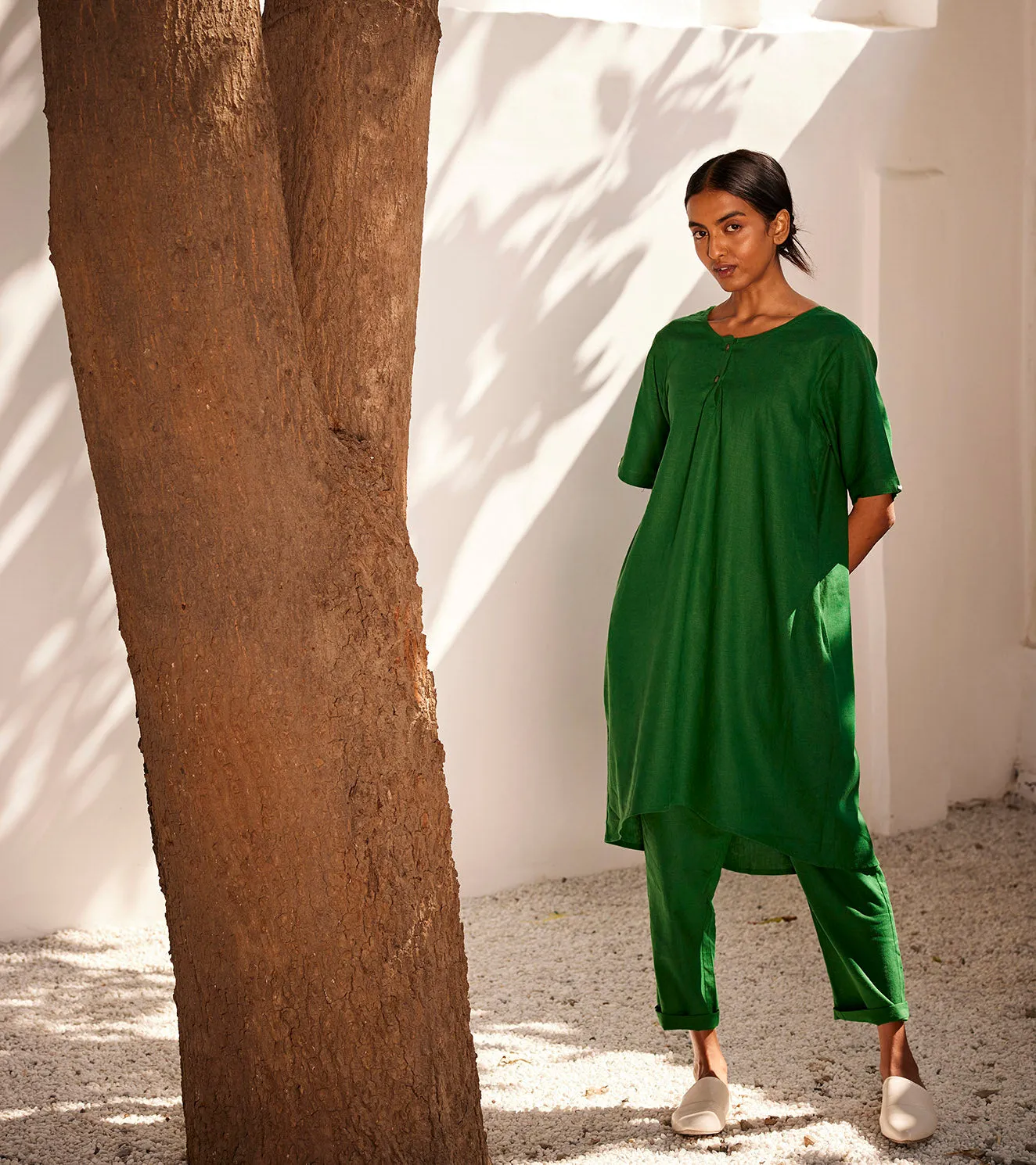Summer Dress Linen-Fashion Edit-Oh Sussana-KW723-Khara Khapas