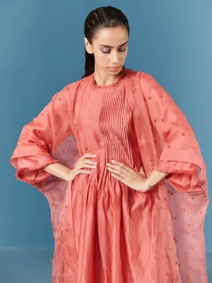 summer tunic kurta silk cotton pleat yoke-fashion edit-after dark-26-ilk