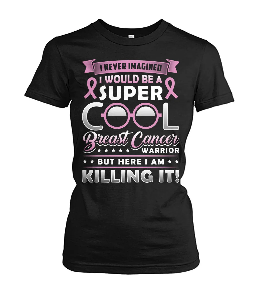 Super Cool Breast Cancer Warrior Shirts and Long Sleeves