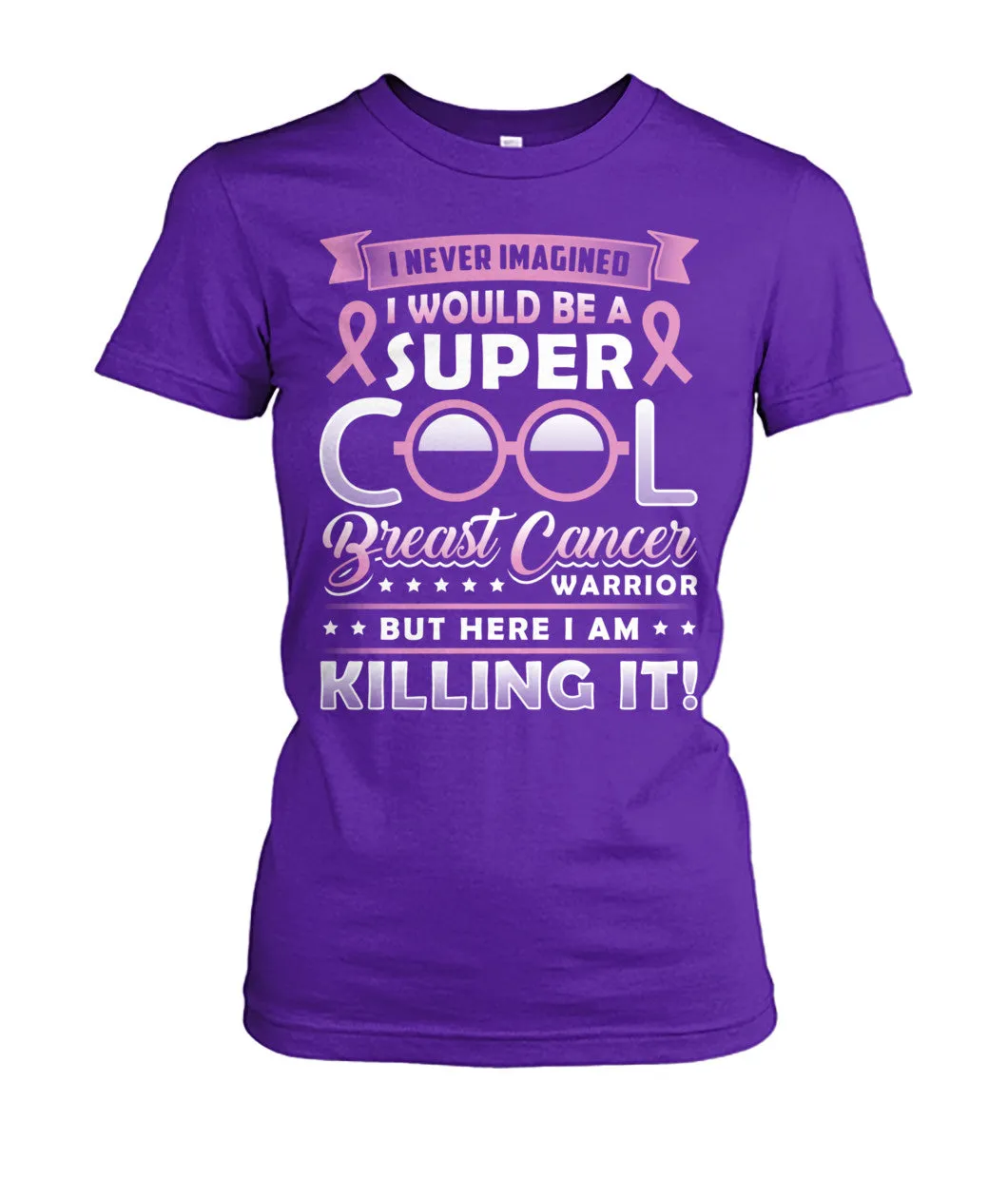 Super Cool Breast Cancer Warrior Shirts and Long Sleeves