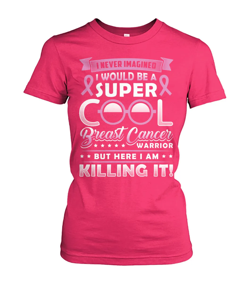 Super Cool Breast Cancer Warrior Shirts and Long Sleeves