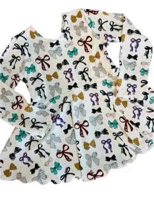 Taylor Bows Peplum Top