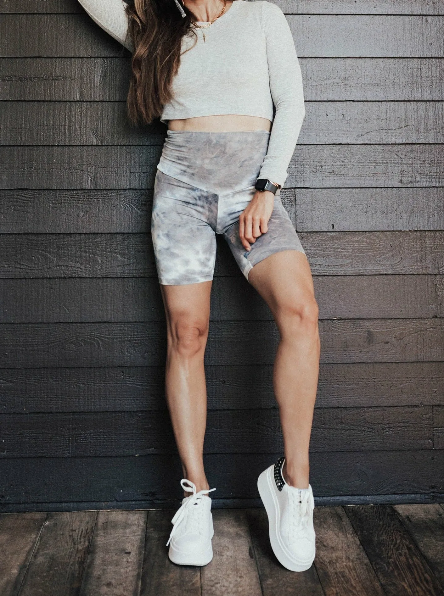 TD Biker Shorts | Adult | Storm