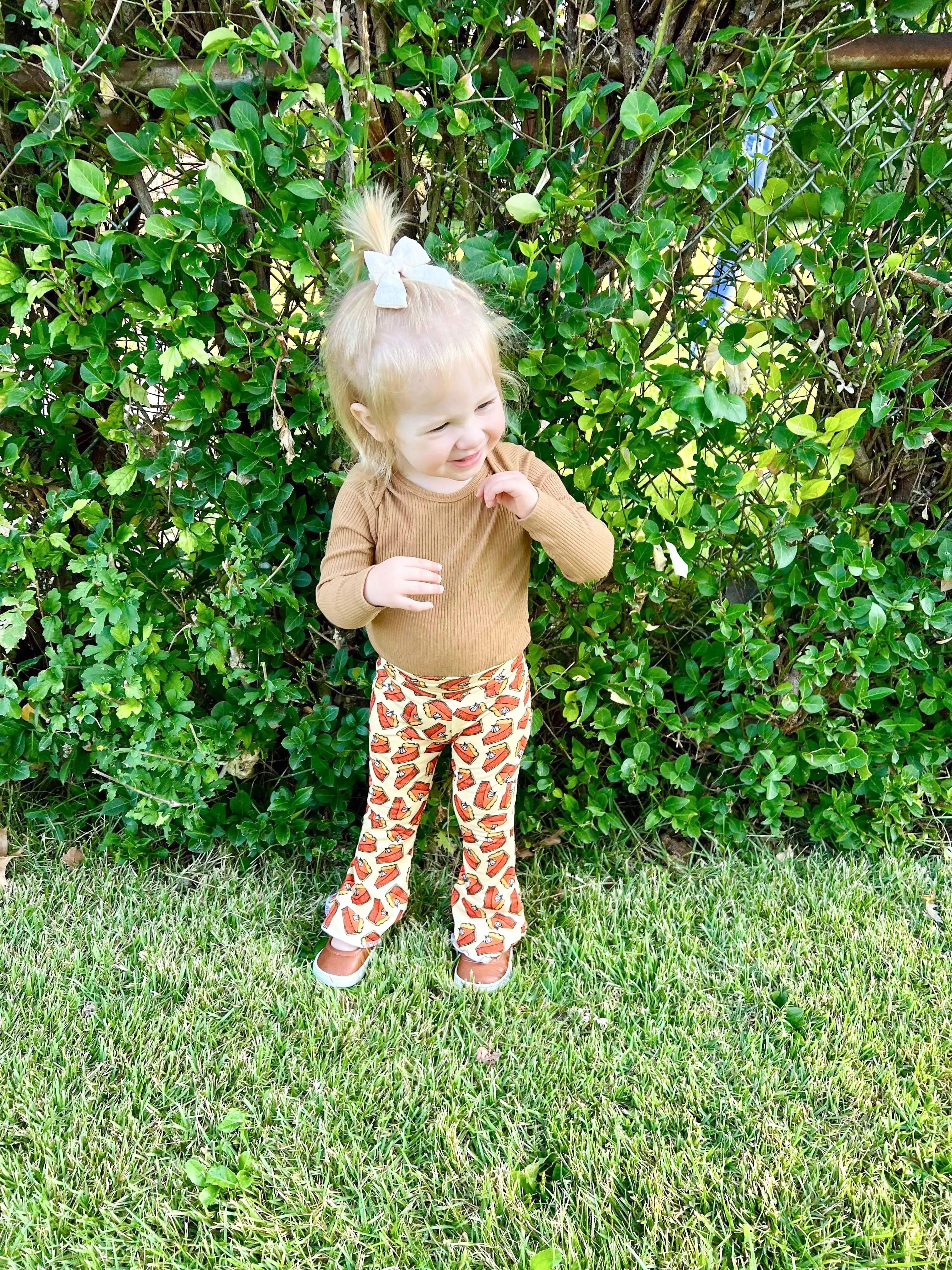 Thanksgiving Pie Bell Bottoms