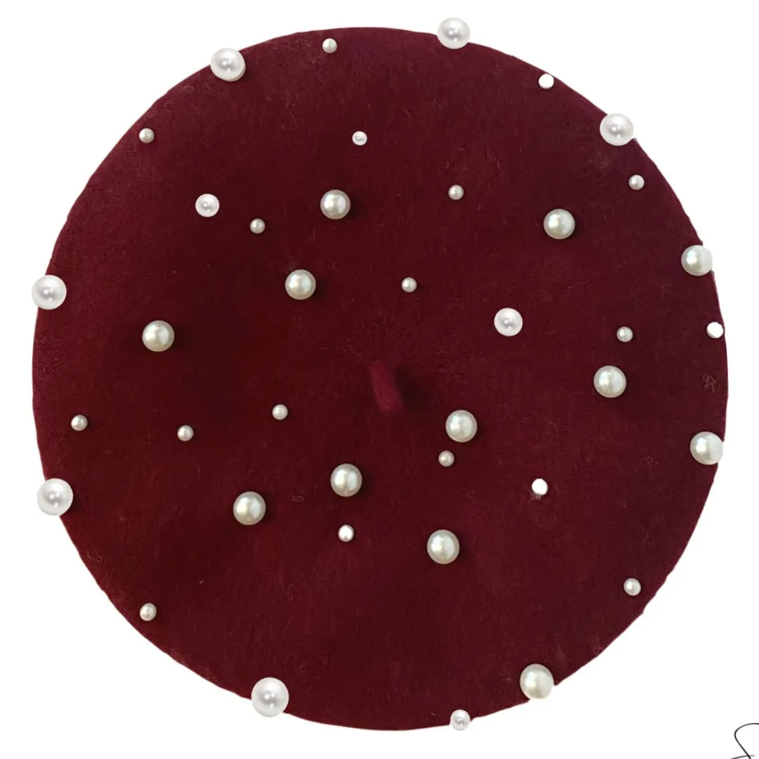 The Beret In Burgundy