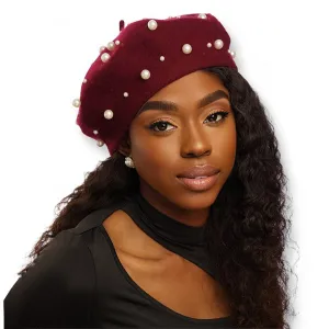 The Beret In Burgundy