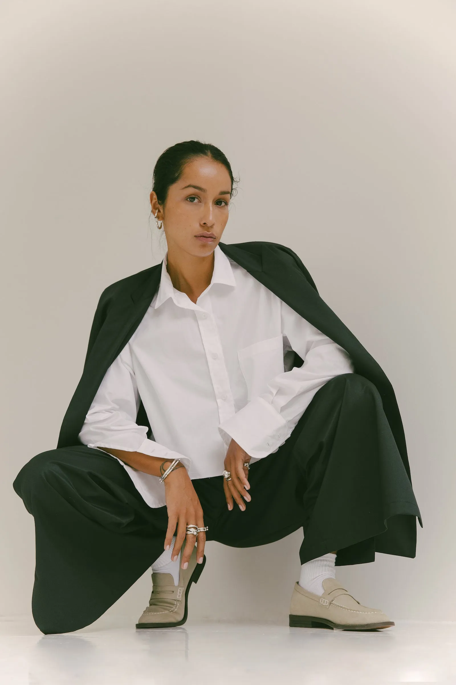 The Cropped Boyfriend Shirt