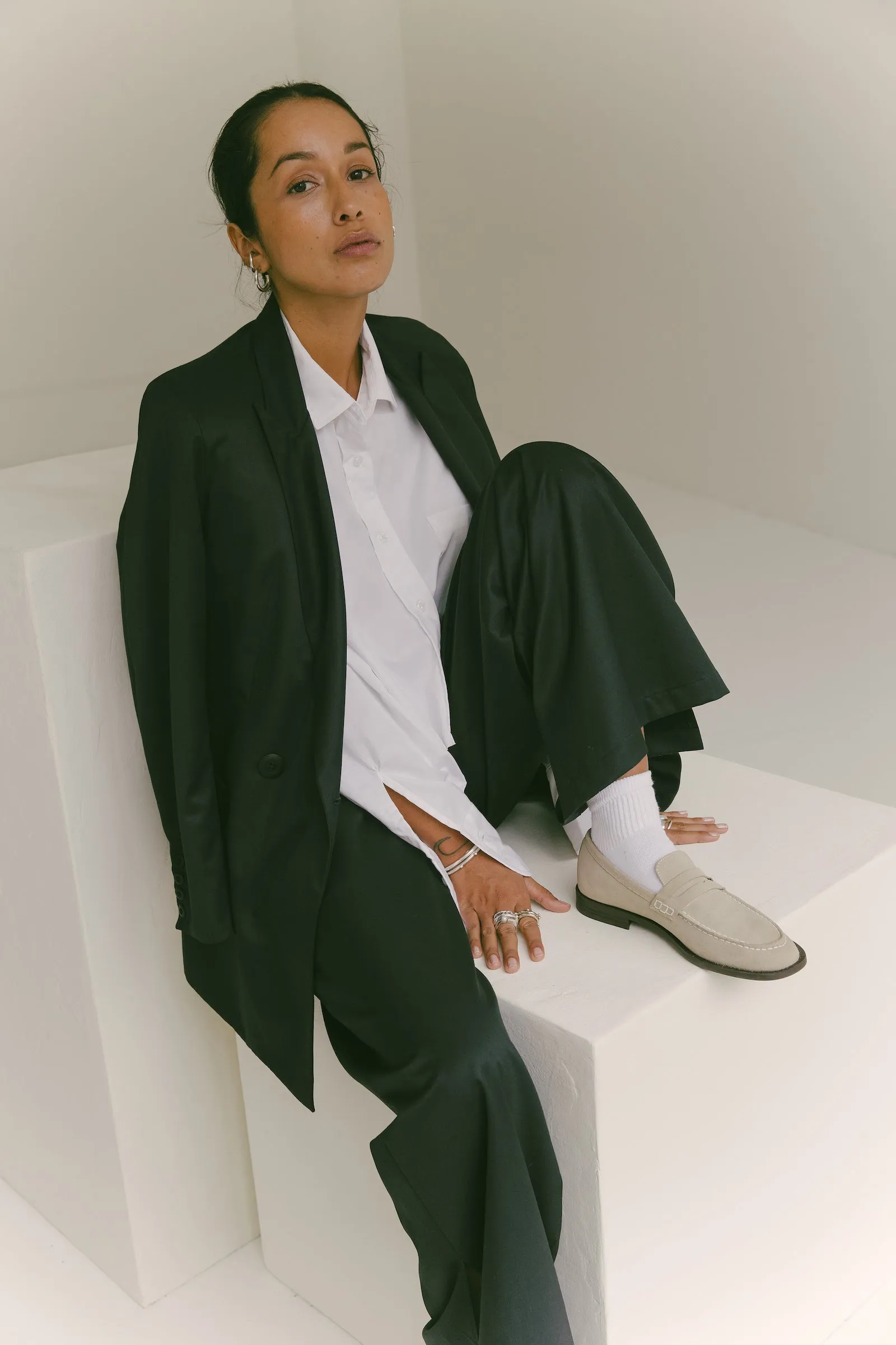 The Cropped Boyfriend Shirt
