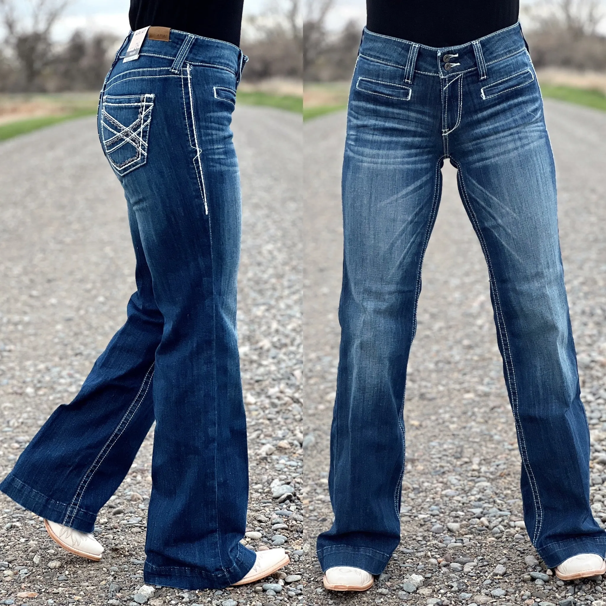 The Entwined Mid Rise Jean