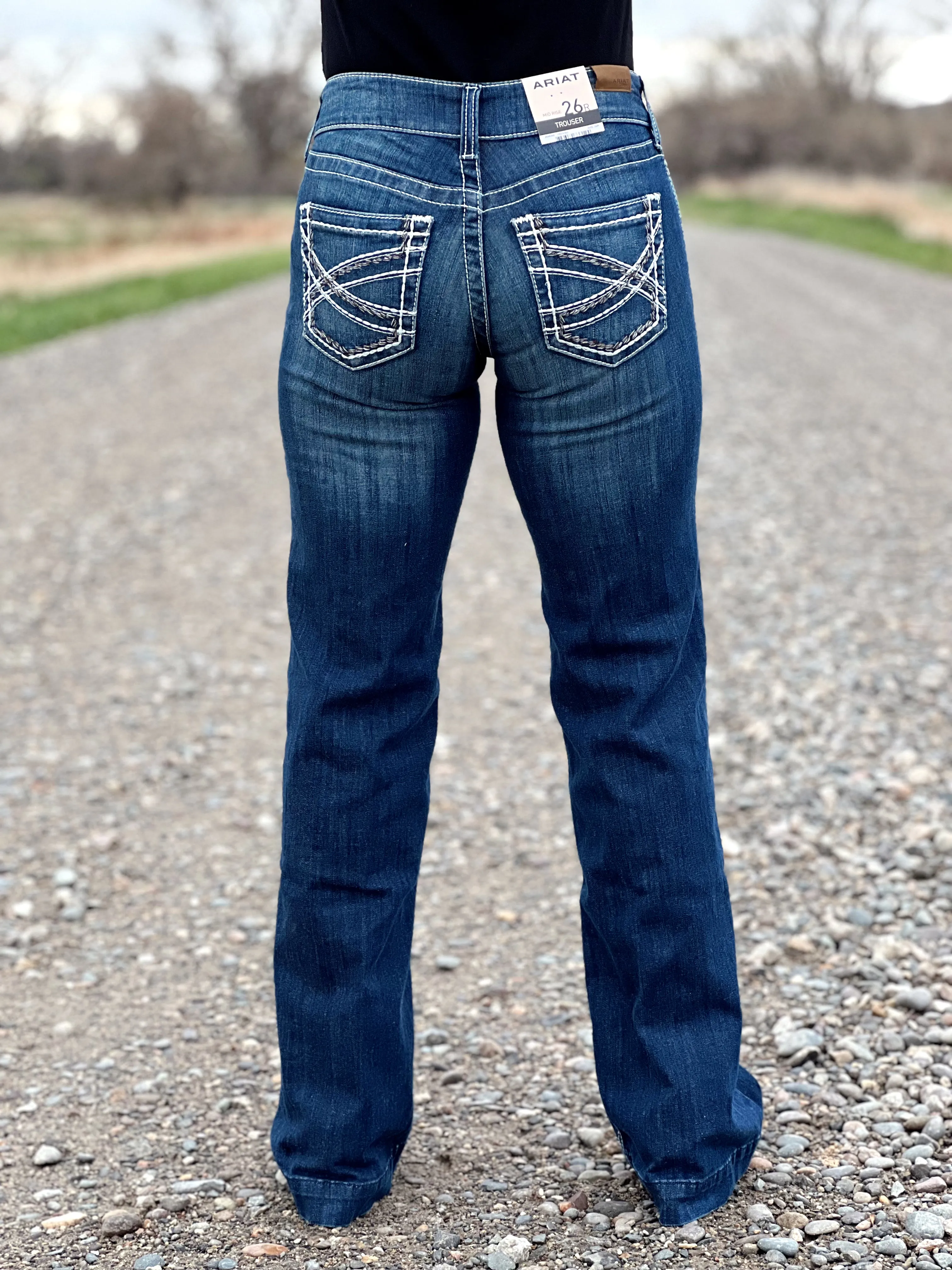 The Entwined Mid Rise Jean