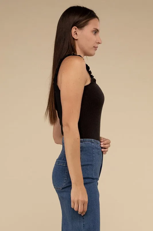 The Flirt Ribbed Bodysuit