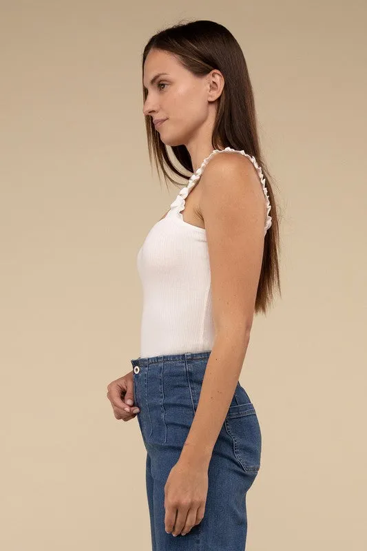 The Flirt Ribbed Bodysuit