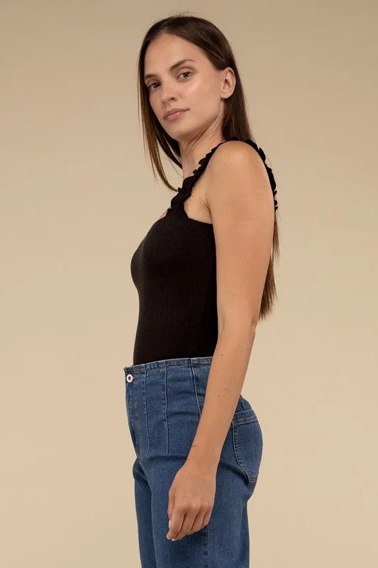 The Flirt Ribbed Bodysuit