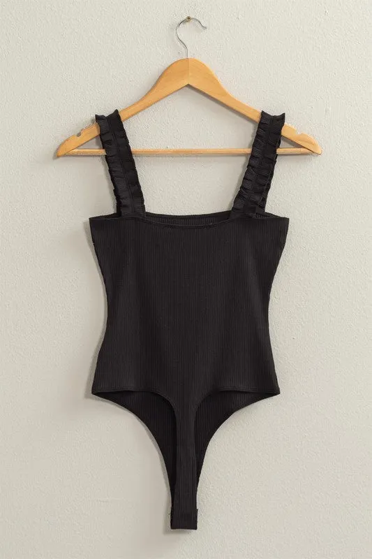 The Flirt Ribbed Bodysuit
