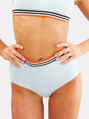 The Katie High Waist Bottoms Sky