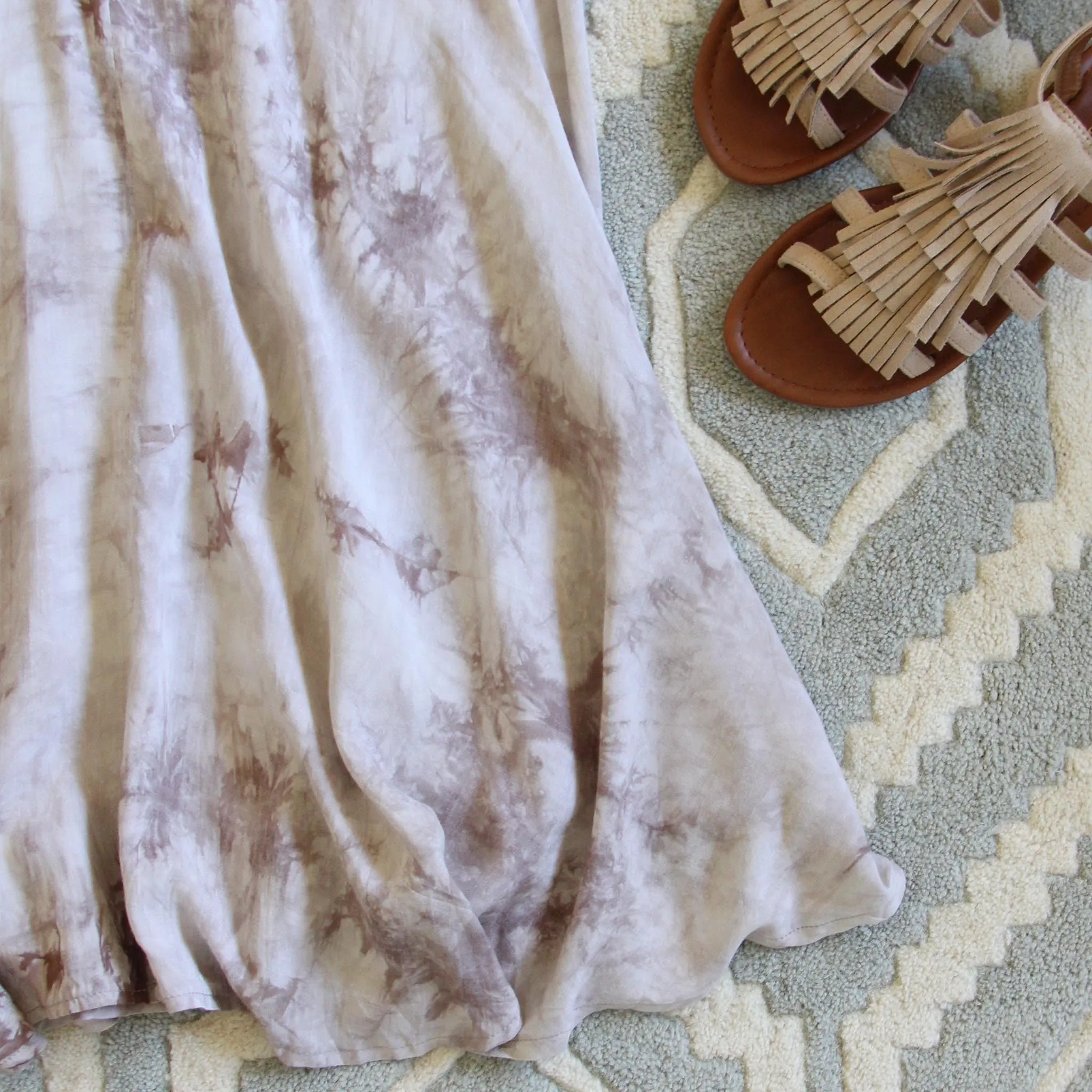 The Linden Layering Tunic in Tie Dye